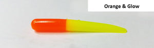 Y - MUDDY WATER BAITS 2" Garlic Scented 10/pk - Orange/Glow