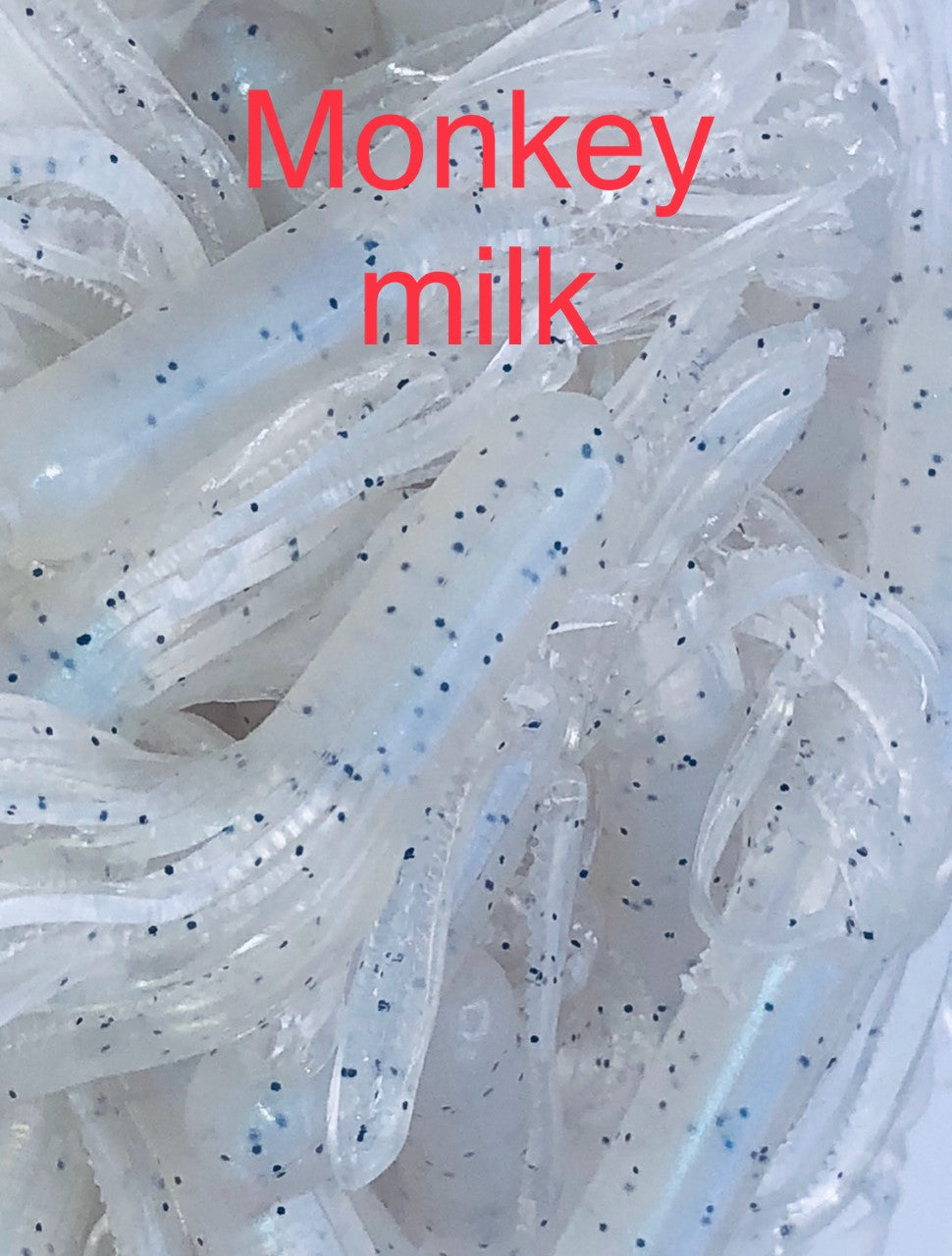 TUFF BUG PRO SERIES Monkey Milk - 10/pkg - 2 1/2 inch solid body soft rubber bait