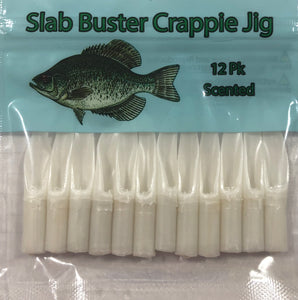 Z - Slab Buster Crappie Jig 2" - Pearl White