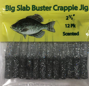 Z - Slab Buster Crappie Jig 2 1/2" - Electric Silver