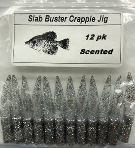 Z - Slab Buster Crappie Jig 2" -Electric Silver Bullet