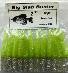 Z - Slab Buster Crappie Jig 2 1/2 - Double Silver Rainbow/Chartreuse –  Black Dog Outdoors, LLC